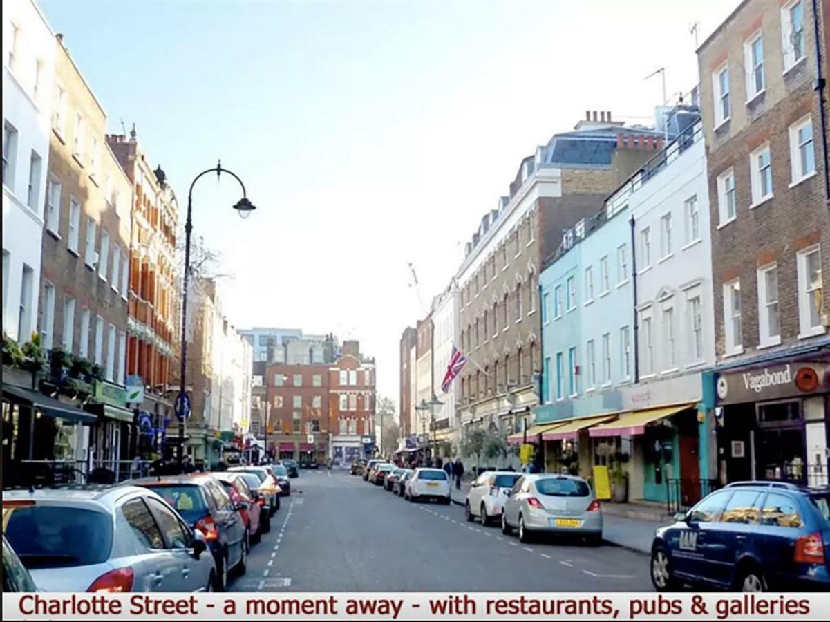 Superb Central Modern 3Bed 2Bath With Wifi, Trendy Fitzrovia W1 By Oxford Street Affable Informative Host Londra Exterior foto